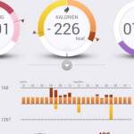 Pulsense View App Kalorien