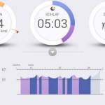 Pulsense View App Schlafanalyse